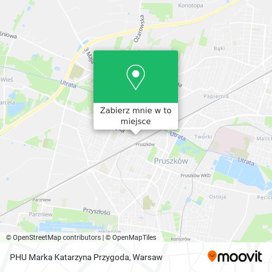 Mapa PHU Marka Katarzyna Przygoda