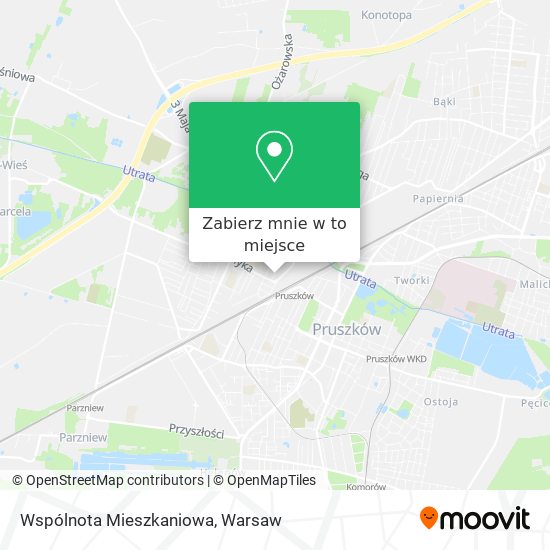 Mapa Wspólnota Mieszkaniowa