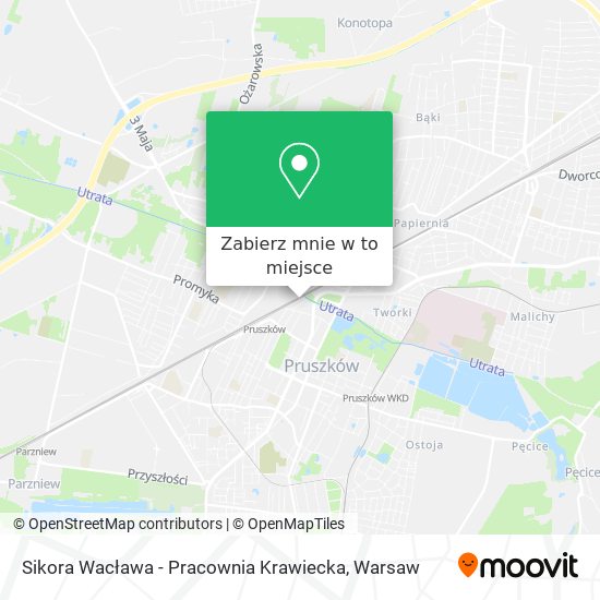 Mapa Sikora Wacława - Pracownia Krawiecka