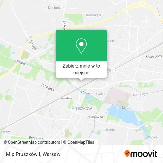 Mapa Mlp Pruszków I