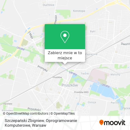 Mapa Szczepański Zbigniew. Oprogramowanie Komputerowe