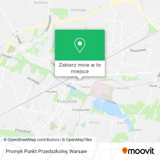 Mapa Promyk Punkt Przedszkolny