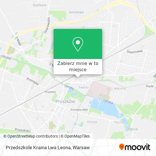 Mapa Przedszkole Kraina Lwa Leona