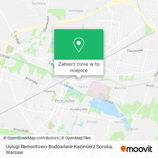 Mapa Usługi Remontowo-Budowlane Kazimierz Soroka