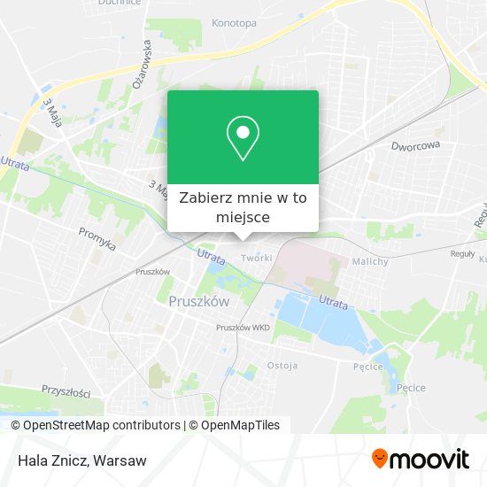 Mapa Hala Znicz