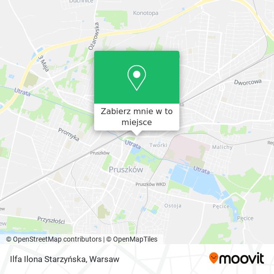 Mapa Ilfa Ilona Starzyńska