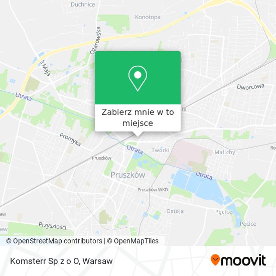 Mapa Komsterr Sp z o O