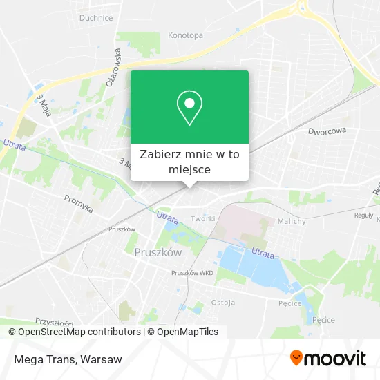 Mapa Mega Trans