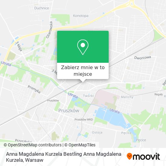 Mapa Anna Magdalena Kurzela Bestling Anna Magdalena Kurzela