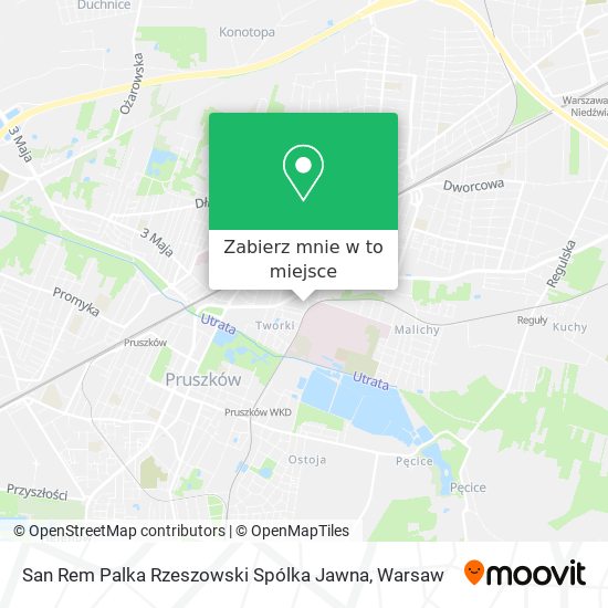 Mapa San Rem Palka Rzeszowski Spólka Jawna