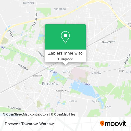 Mapa Przewoz Towarow