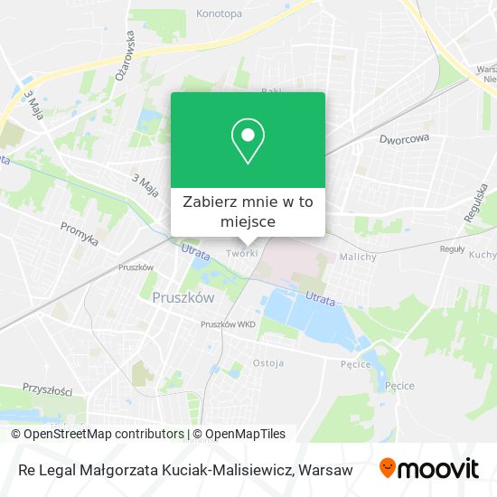 Mapa Re Legal Małgorzata Kuciak-Malisiewicz