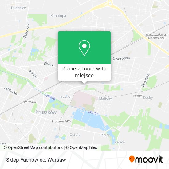 Mapa Sklep Fachowiec