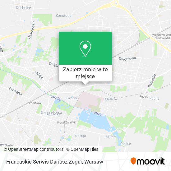 Mapa Francuskie Serwis Dariusz Zegar