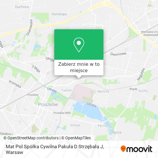 Mapa Mat Pol Spółka Cywilna Pakuła D Strzębała J