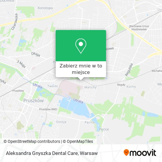 Mapa Aleksandra Gnyszka Dental Care