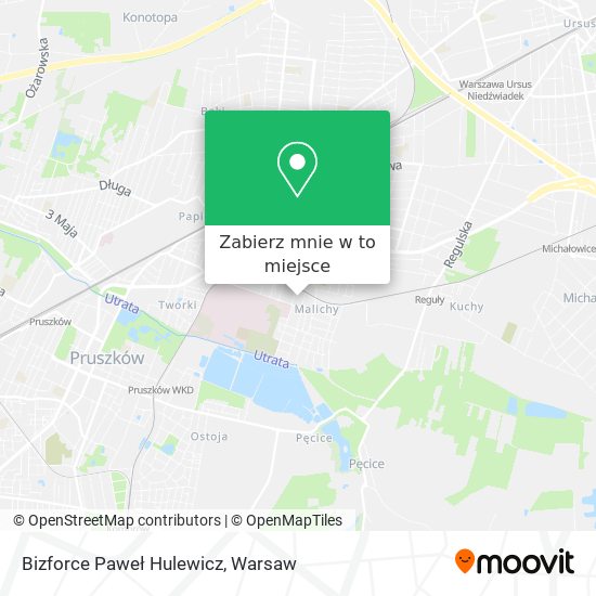 Mapa Bizforce Paweł Hulewicz