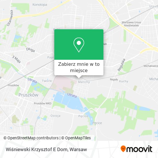 Mapa Wiśniewski Krzysztof E Dom