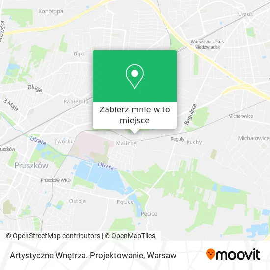 Mapa Artystyczne Wnętrza. Projektowanie
