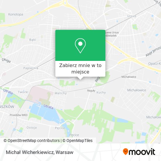 Mapa Michał Wicherkiewicz