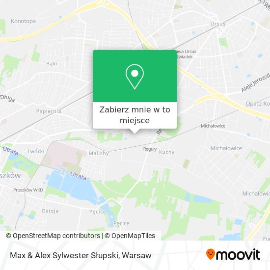 Mapa Max & Alex Sylwester Słupski