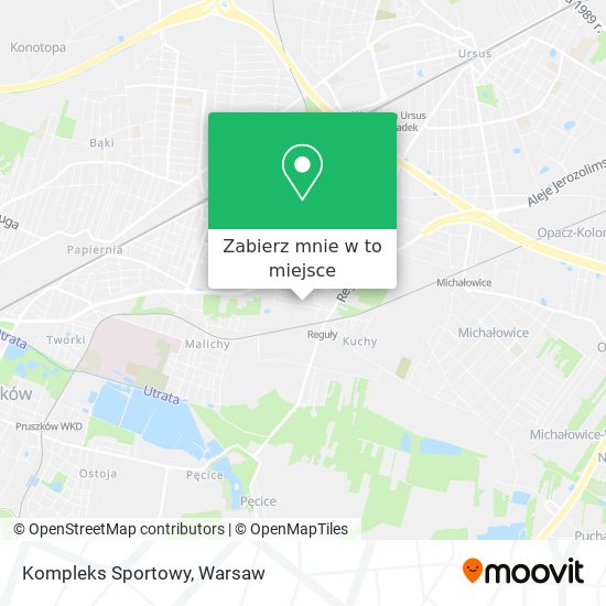 Mapa Kompleks Sportowy