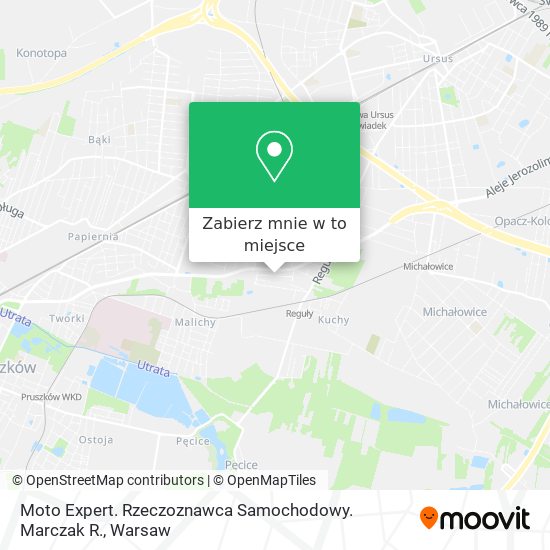 Mapa Moto Expert. Rzeczoznawca Samochodowy. Marczak R.