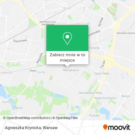 Mapa Agnieszka Krynicka