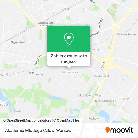 Mapa Akademia Mlodego Czlow