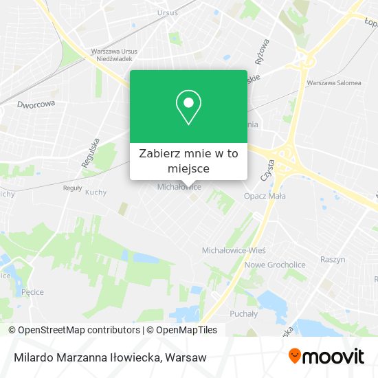 Mapa Milardo Marzanna Iłowiecka