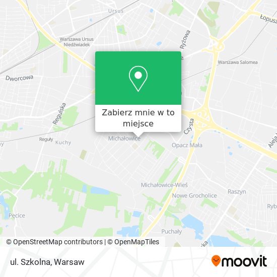 Mapa ul. Szkolna