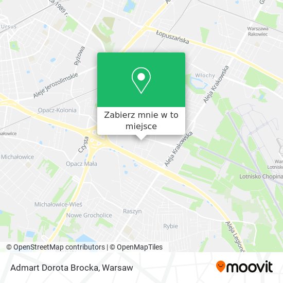 Mapa Admart Dorota Brocka