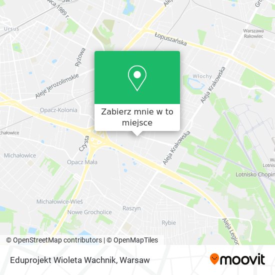 Mapa Eduprojekt Wioleta Wachnik