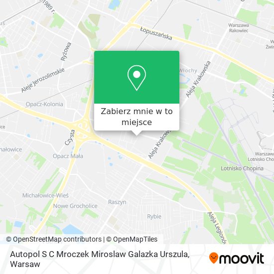 Mapa Autopol S C Mroczek Miroslaw Galazka Urszula