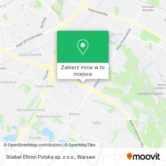 Mapa Stiebel Eltron Polska sp. z o.o.