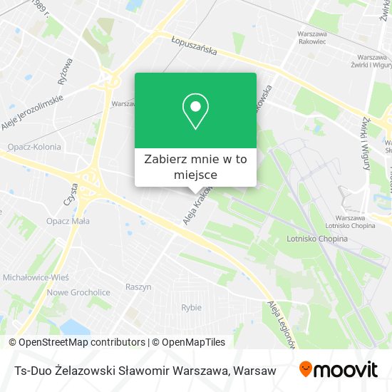 Mapa Ts-Duo Żelazowski Sławomir Warszawa