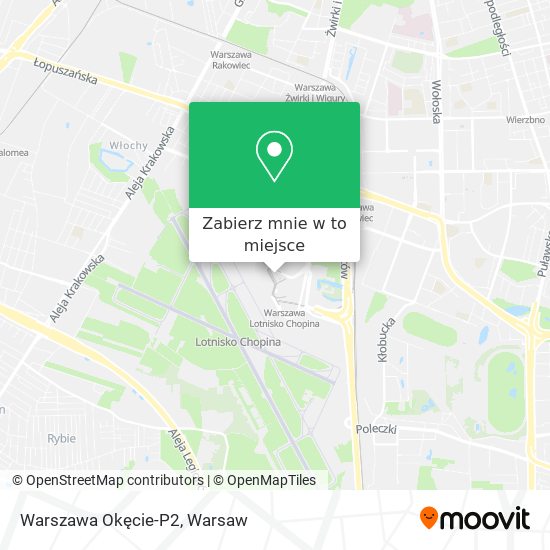 Mapa Warszawa Okęcie-P2