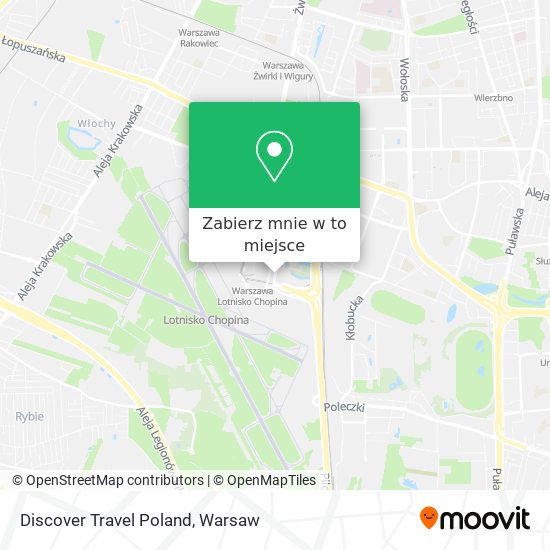 Mapa Discover Travel Poland