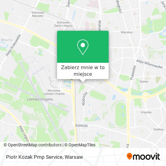 Mapa Piotr Kozak Pmp Service