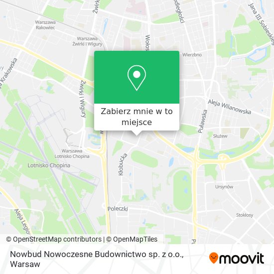 Mapa Nowbud Nowoczesne Budownictwo sp. z o.o.