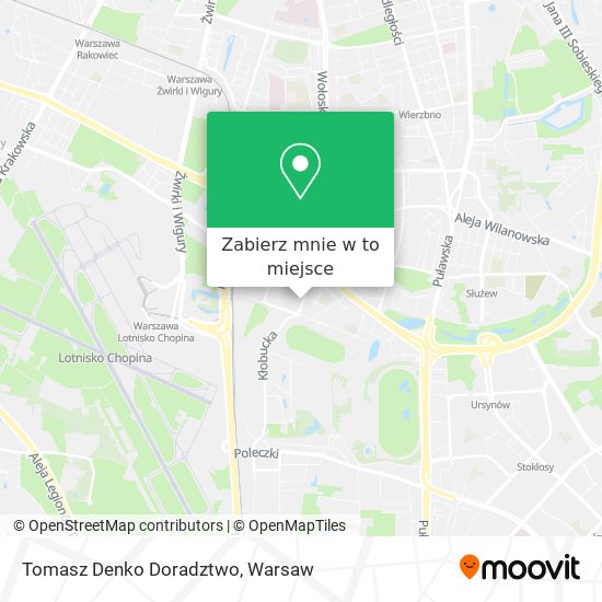 Mapa Tomasz Denko Doradztwo