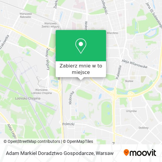 Mapa Adam Markiel Doradztwo Gospodarcze