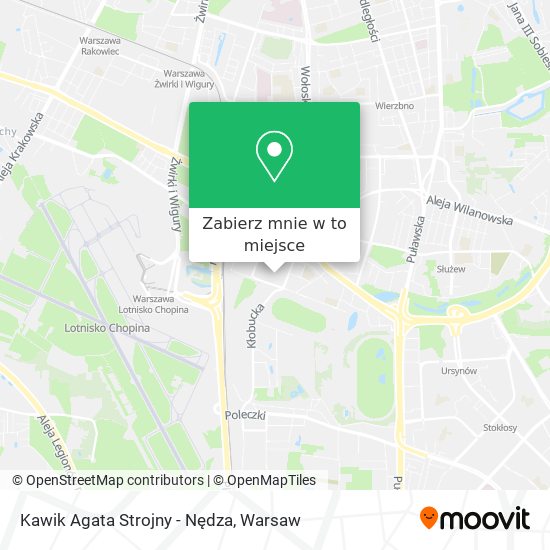 Mapa Kawik Agata Strojny - Nędza