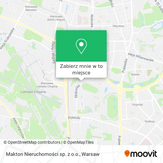 Mapa Makton Nieruchomości sp. z o.o.