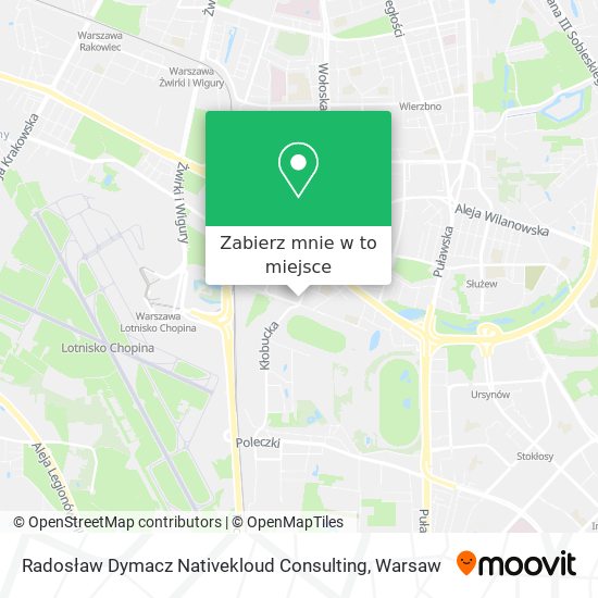 Mapa Radosław Dymacz Nativekloud Consulting