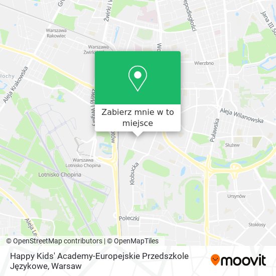 Mapa Happy Kids' Academy-Europejskie Przedszkole Językowe