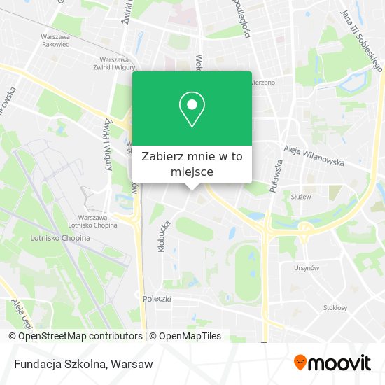 Mapa Fundacja Szkolna