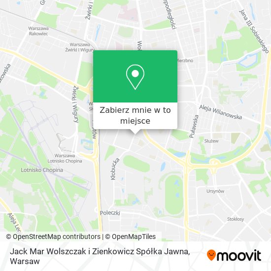 Mapa Jack Mar Wolszczak i Zienkowicz Spółka Jawna