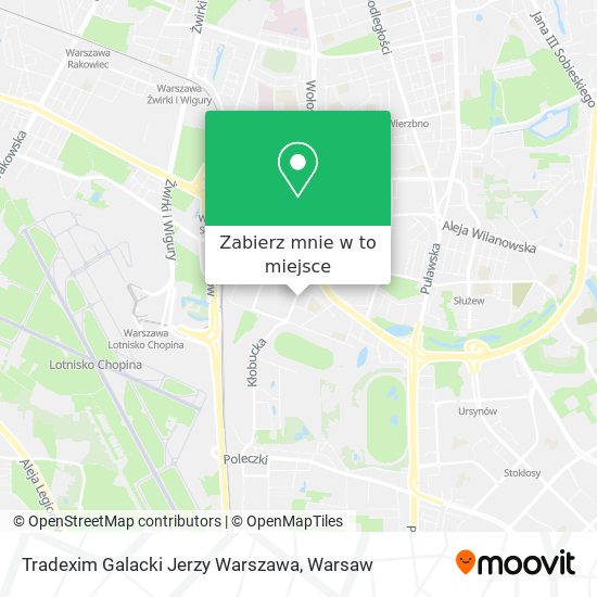 Mapa Tradexim Galacki Jerzy Warszawa