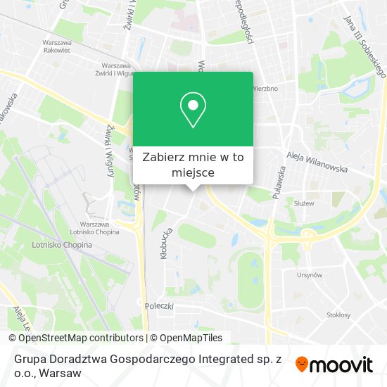 Mapa Grupa Doradztwa Gospodarczego Integrated sp. z o.o.